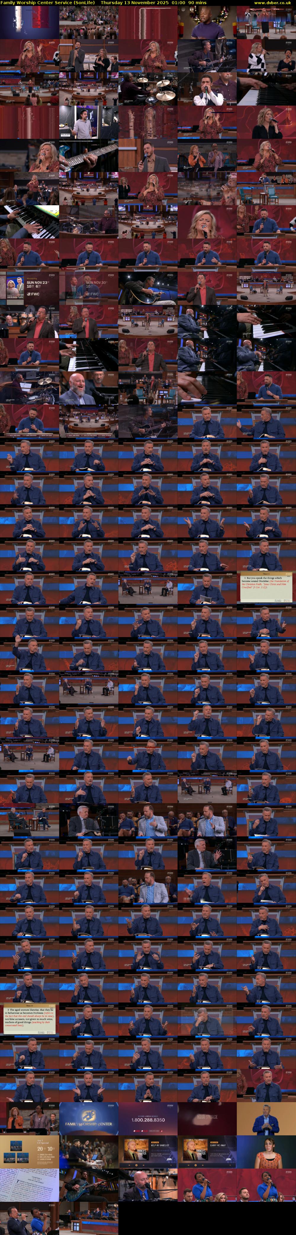 Family Worship Center Service (SonLife) Thursday 13 November 2025 01:00 - 02:30