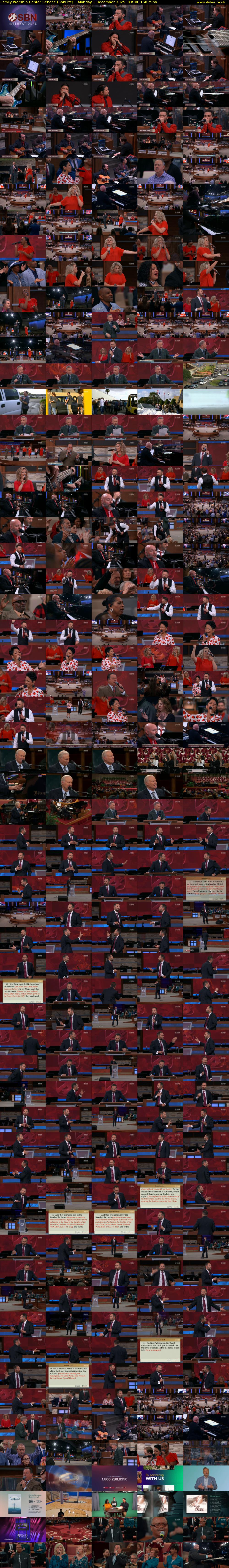 Family Worship Center Service (SonLife) Monday 1 December 2025 03:00 - 05:30