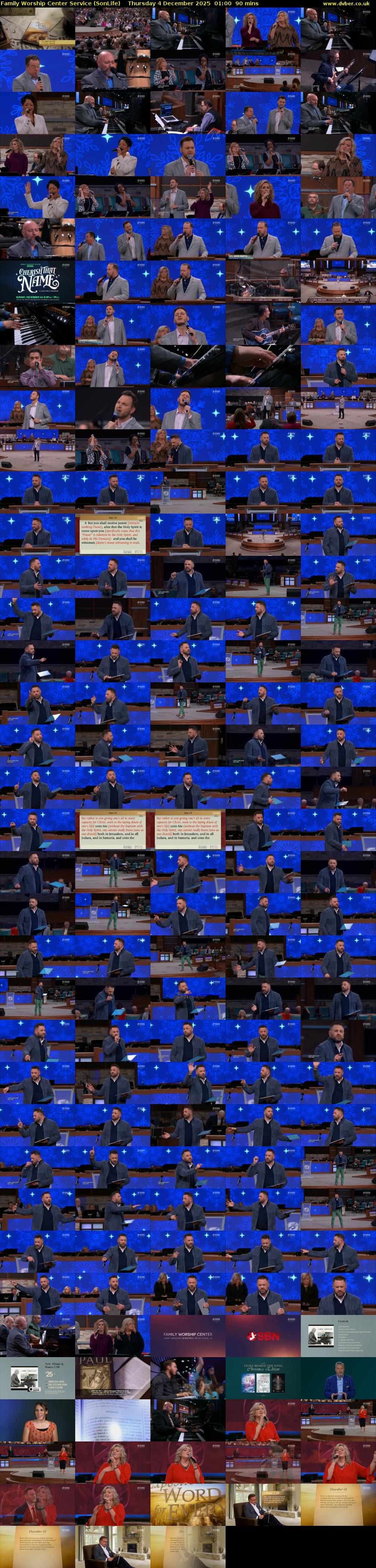 Family Worship Center Service (SonLife) Thursday 4 December 2025 01:00 - 02:30