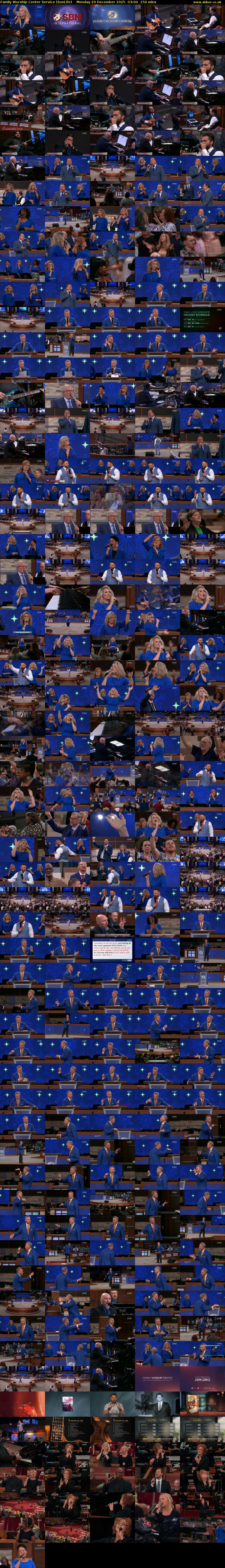 Family Worship Center Service (SonLife) Monday 29 December 2025 03:00 - 05:30