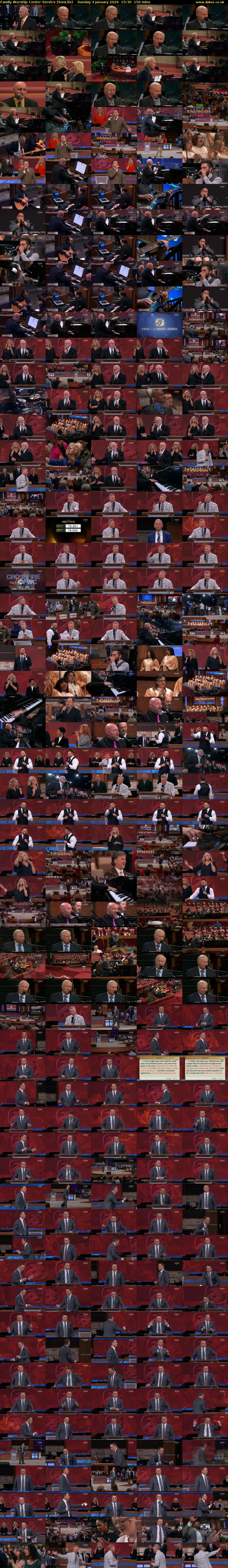 Family Worship Center Service (SonLife) Sunday 4 January 2026 15:30 - 18:00