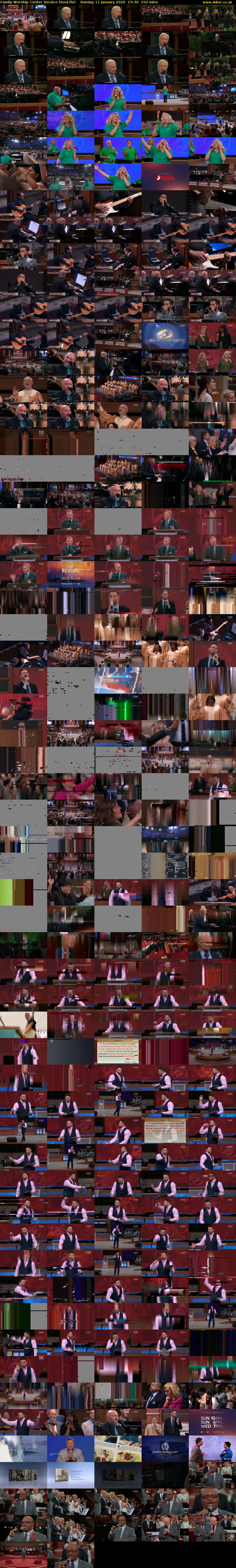 Family Worship Center Service (SonLife) Sunday 11 January 2026 15:30 - 18:00