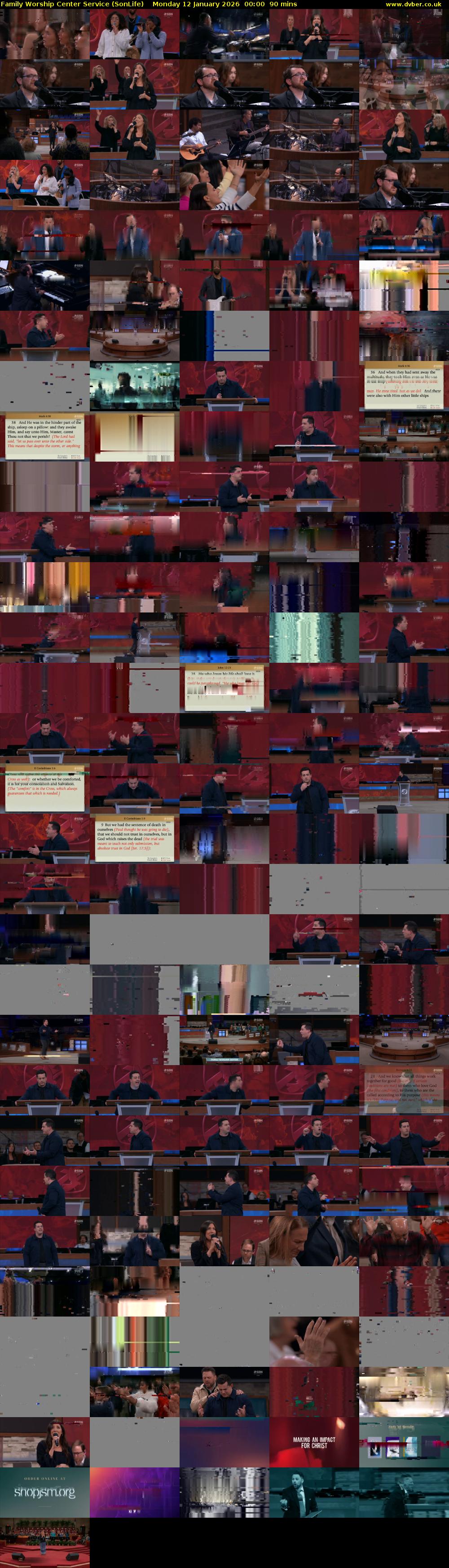 Family Worship Center Service (SonLife) Monday 12 January 2026 00:00 - 01:30