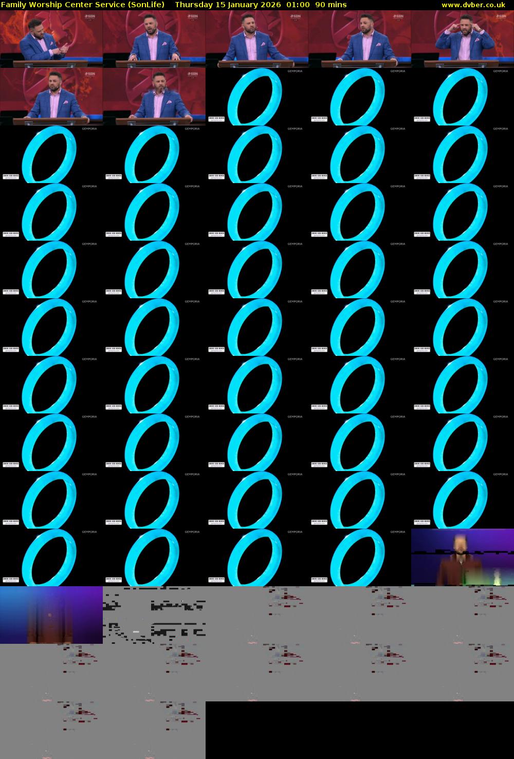 Family Worship Center Service (SonLife) Thursday 15 January 2026 01:00 - 02:30