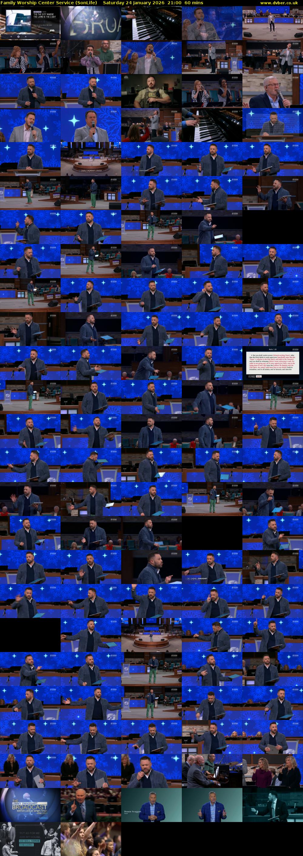 Family Worship Center Service (SonLife) Saturday 24 January 2026 21:00 - 22:00