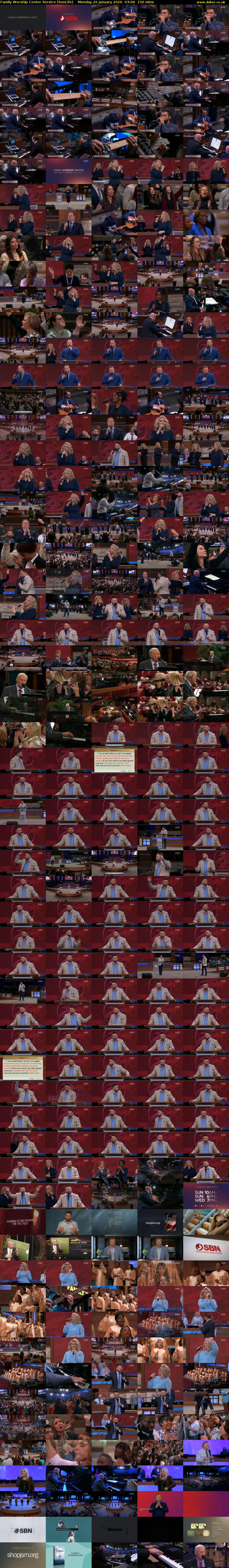 Family Worship Center Service (SonLife) Monday 26 January 2026 03:00 - 05:30