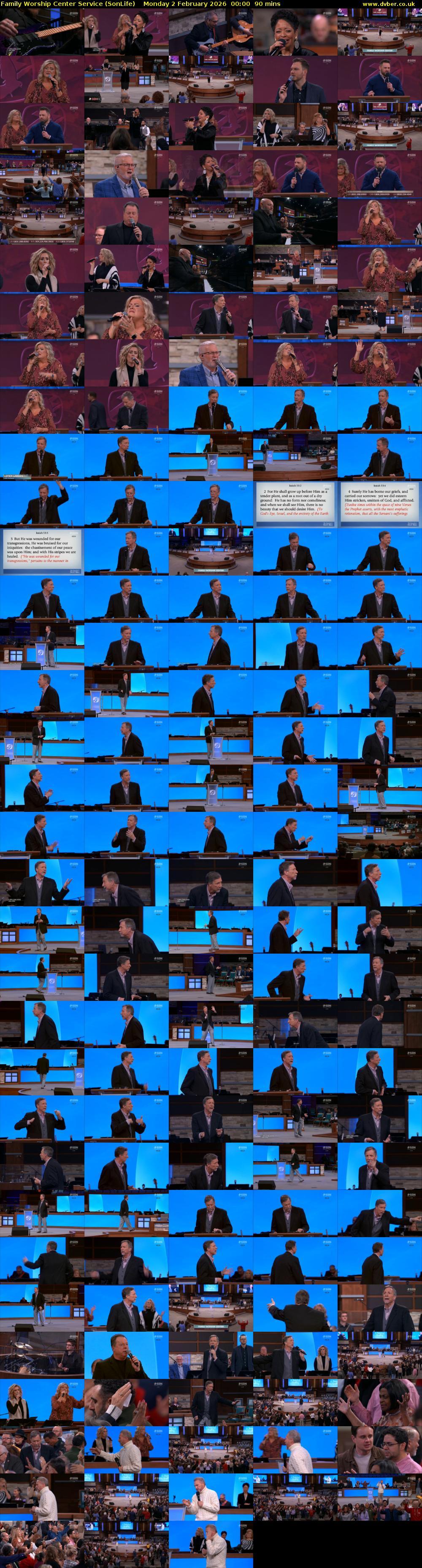 Family Worship Center Service (SonLife) Monday 2 February 2026 00:00 - 01:30