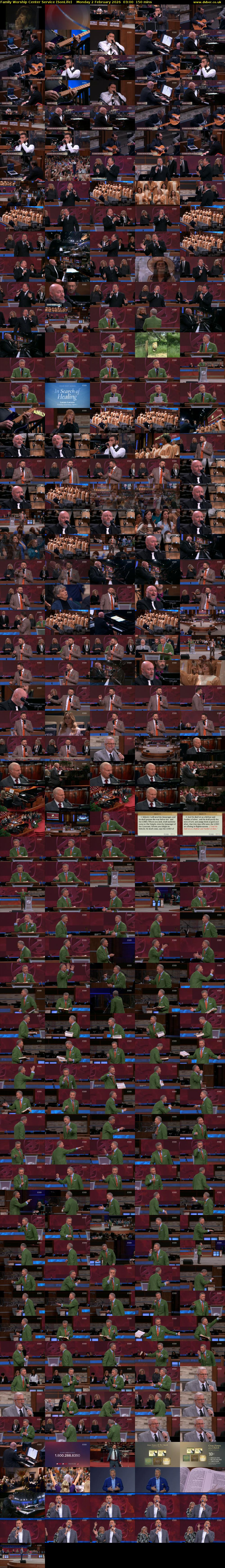 Family Worship Center Service (SonLife) Monday 2 February 2026 03:00 - 05:30