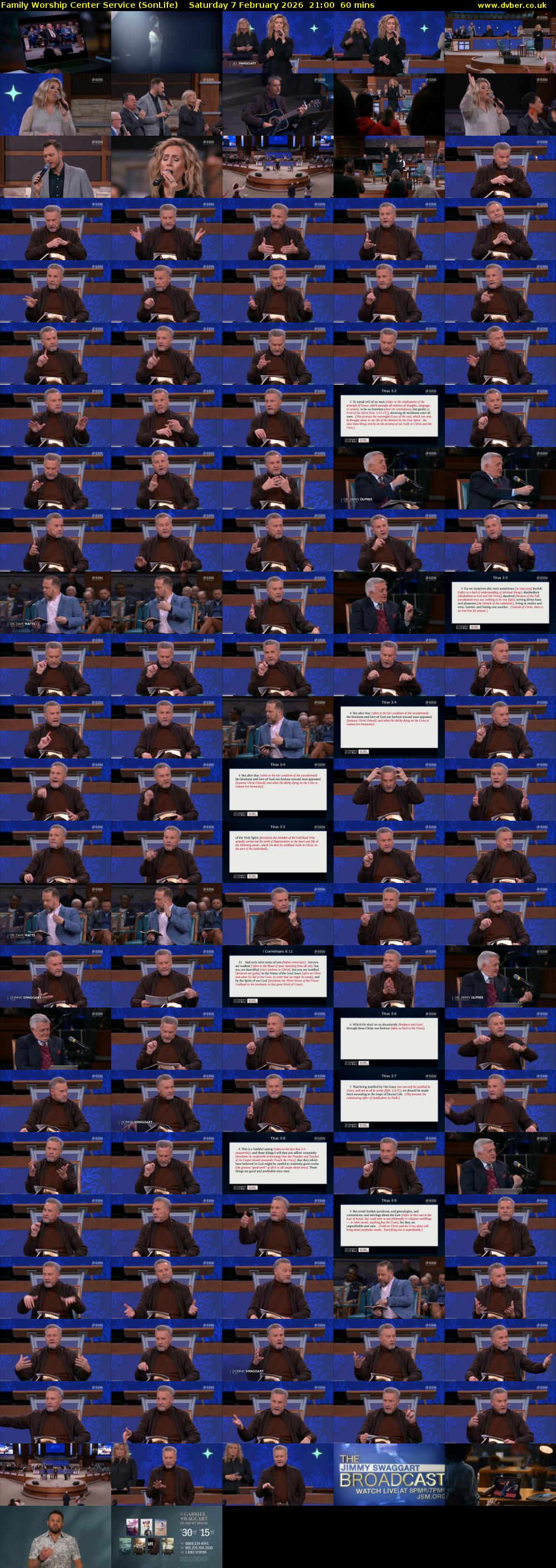 Family Worship Center Service (SonLife) Saturday 7 February 2026 21:00 - 22:00