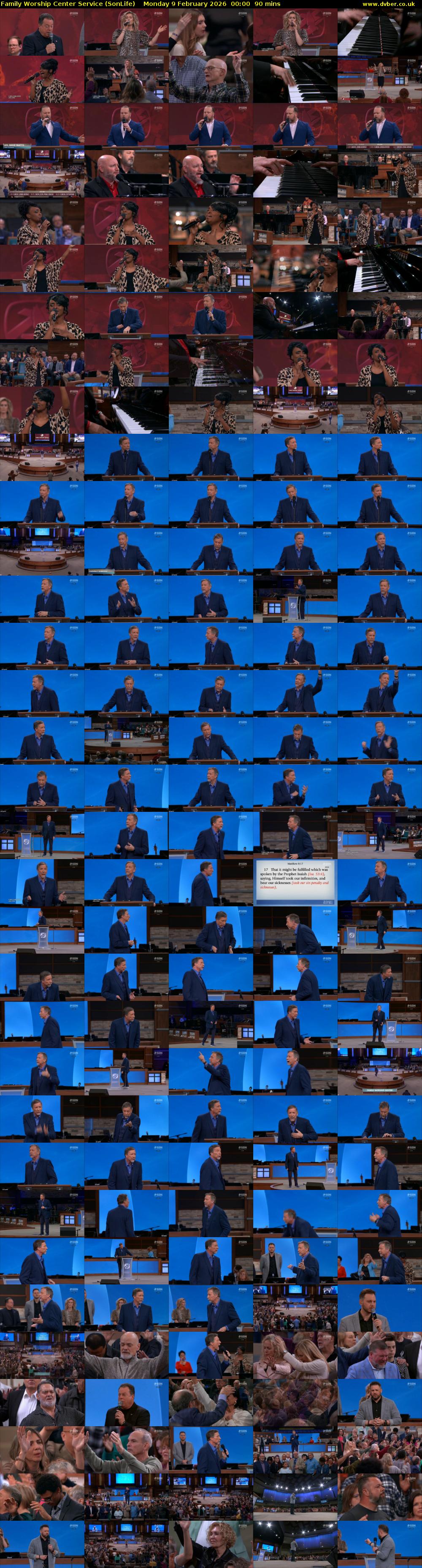 Family Worship Center Service (SonLife) Monday 9 February 2026 00:00 - 01:30