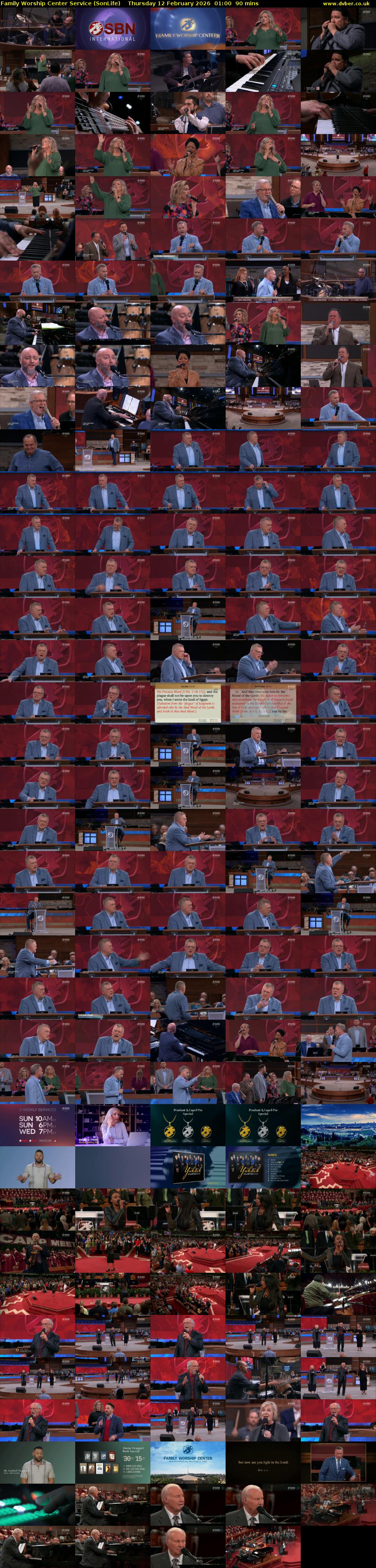 Family Worship Center Service (SonLife) Thursday 12 February 2026 01:00 - 02:30