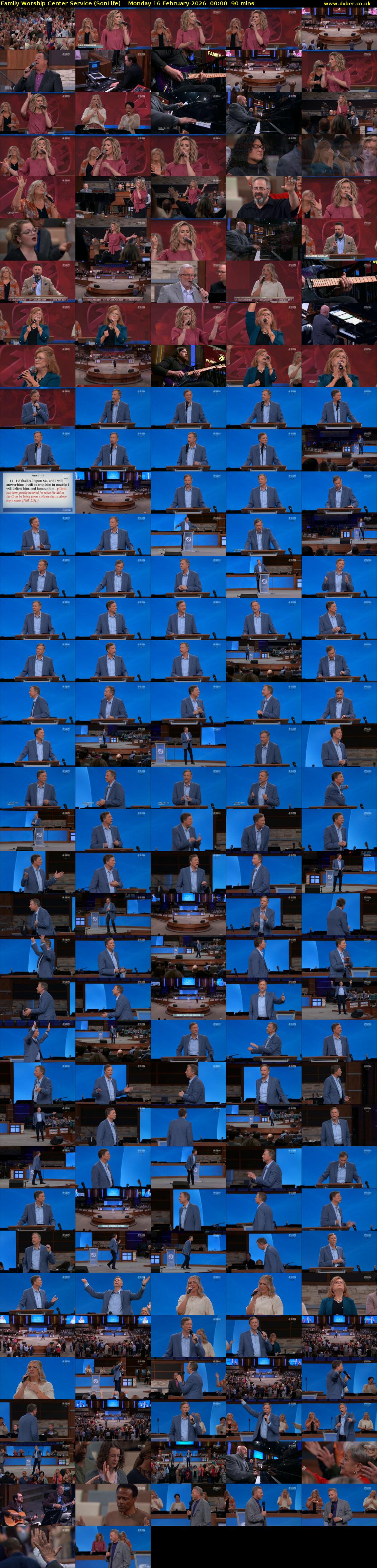 Family Worship Center Service (SonLife) Monday 16 February 2026 00:00 - 01:30