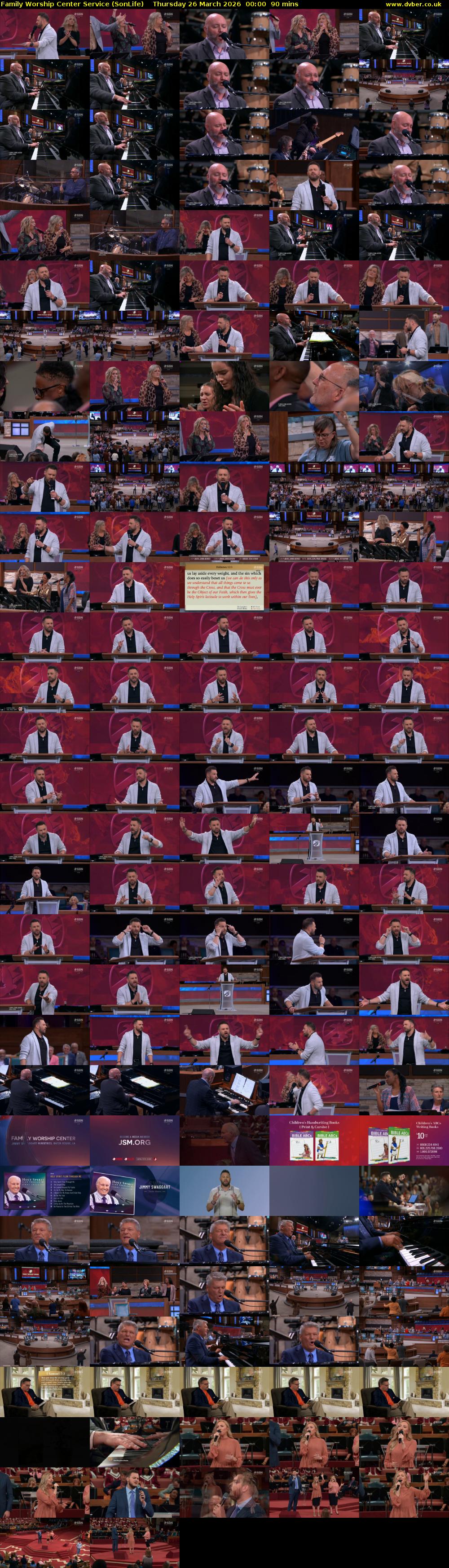 Family Worship Center Service (SonLife) Thursday 26 March 2026 00:00 - 01:30