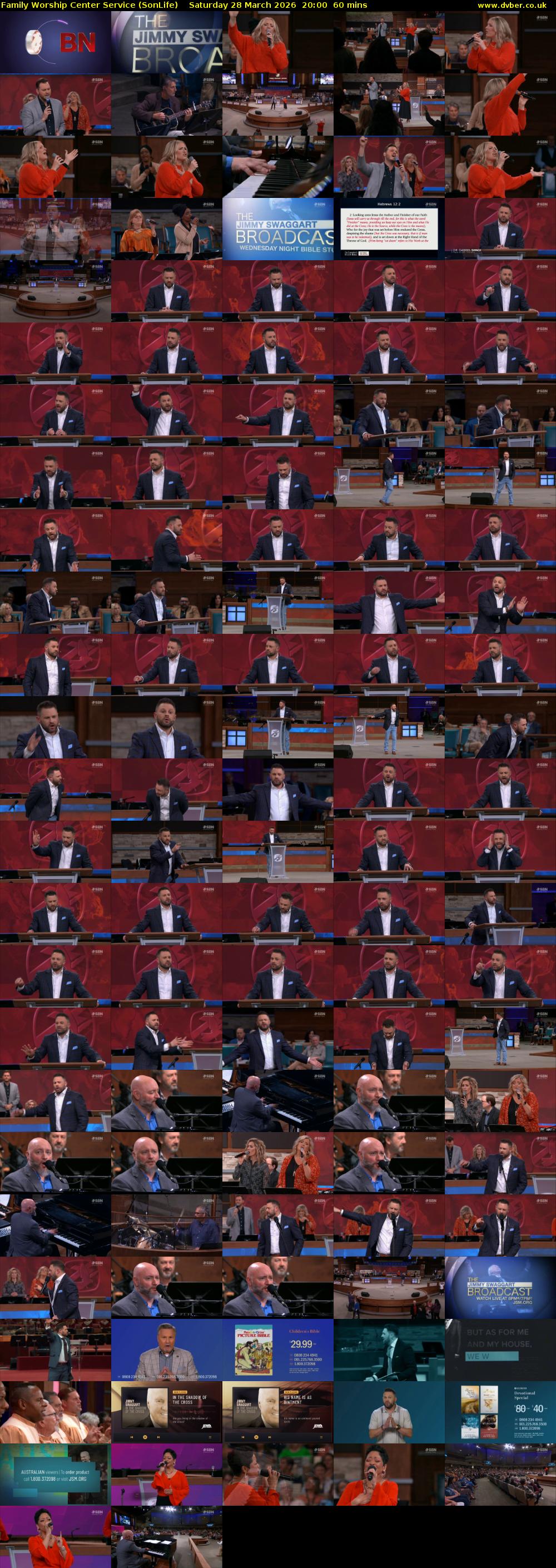 Family Worship Center Service (SonLife) Saturday 28 March 2026 20:00 - 21:00