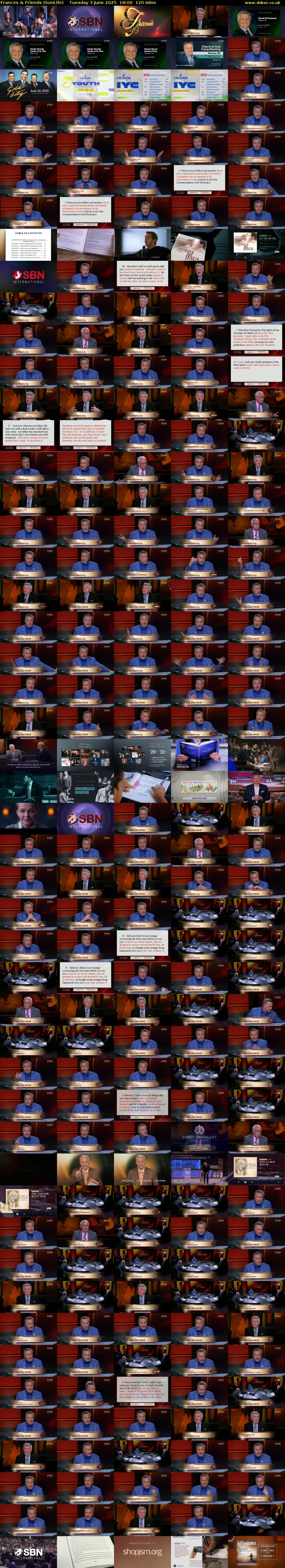 Frances & Friends (SonLife) Tuesday 3 June 2025 18:00 - 20:00