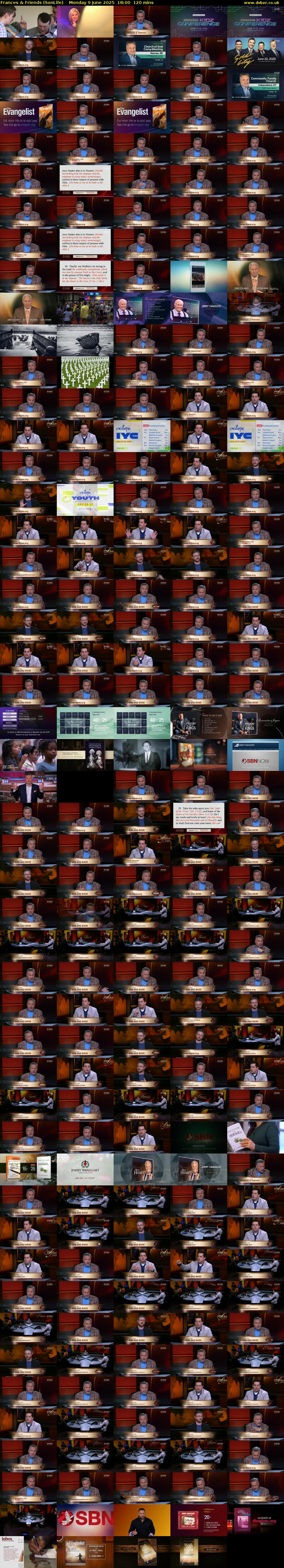 Frances & Friends (SonLife) Monday 9 June 2025 18:00 - 20:00