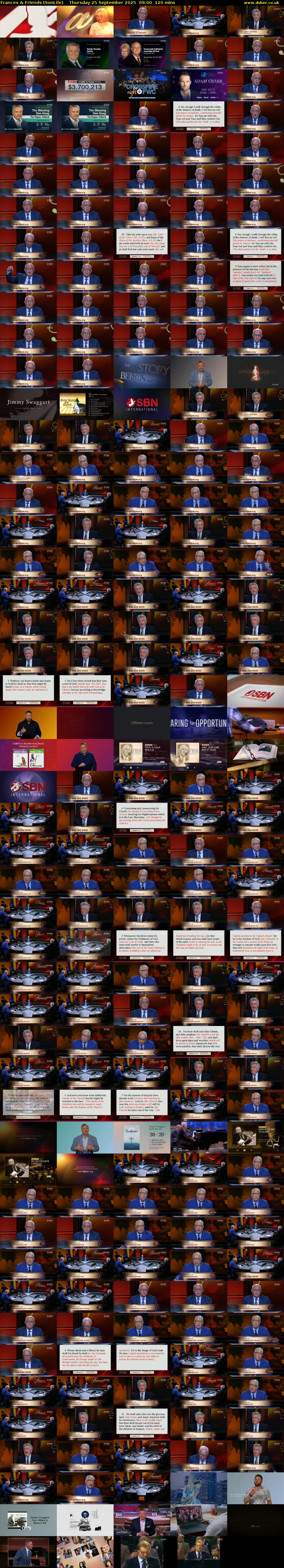 Frances & Friends (SonLife) Thursday 25 September 2025 09:00 - 11:00