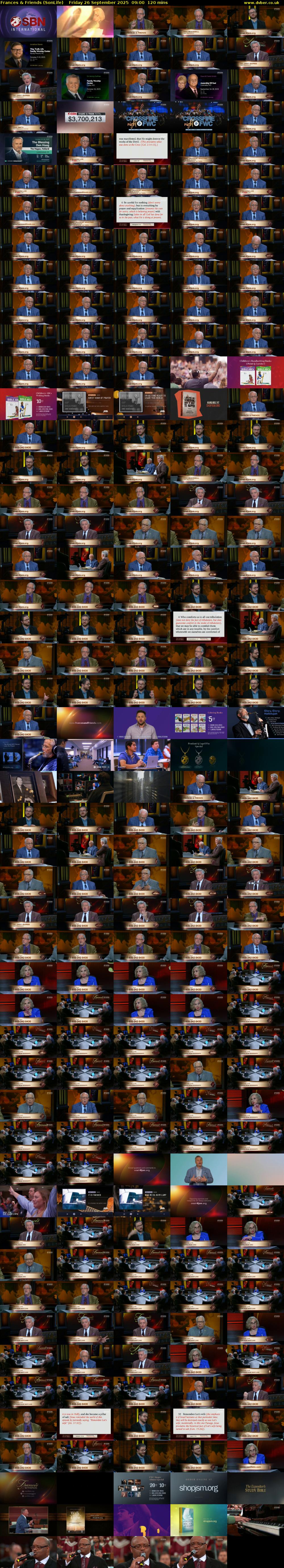 Frances & Friends (SonLife) Friday 26 September 2025 09:00 - 11:00