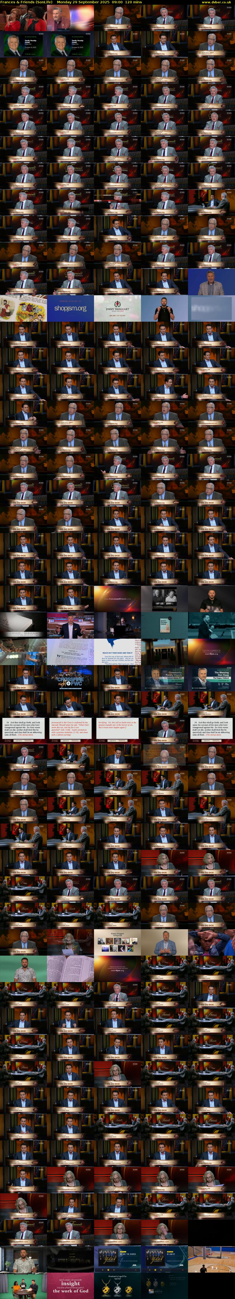 Frances & Friends (SonLife) Monday 29 September 2025 09:00 - 11:00