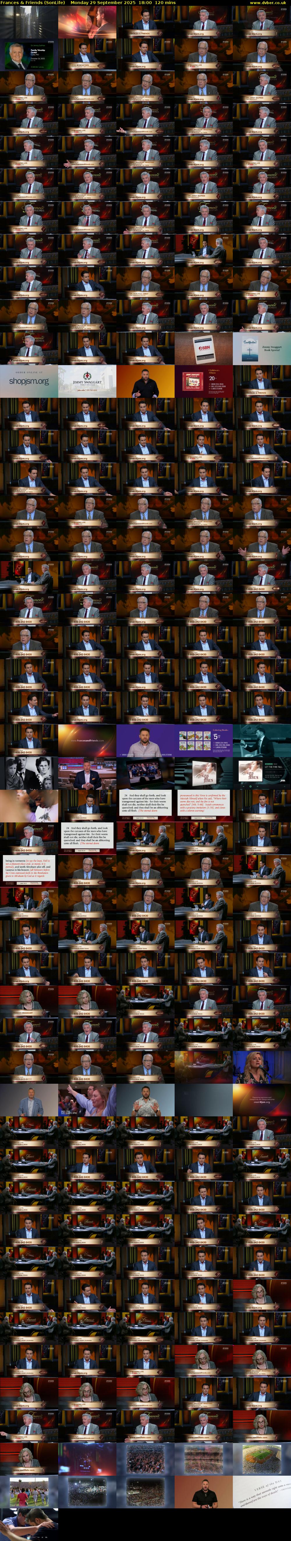 Frances & Friends (SonLife) Monday 29 September 2025 18:00 - 20:00