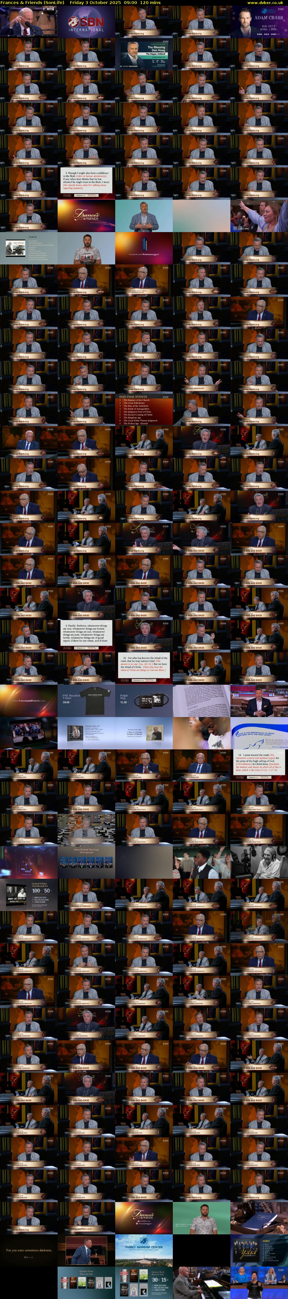 Frances & Friends (SonLife) Friday 3 October 2025 09:00 - 11:00