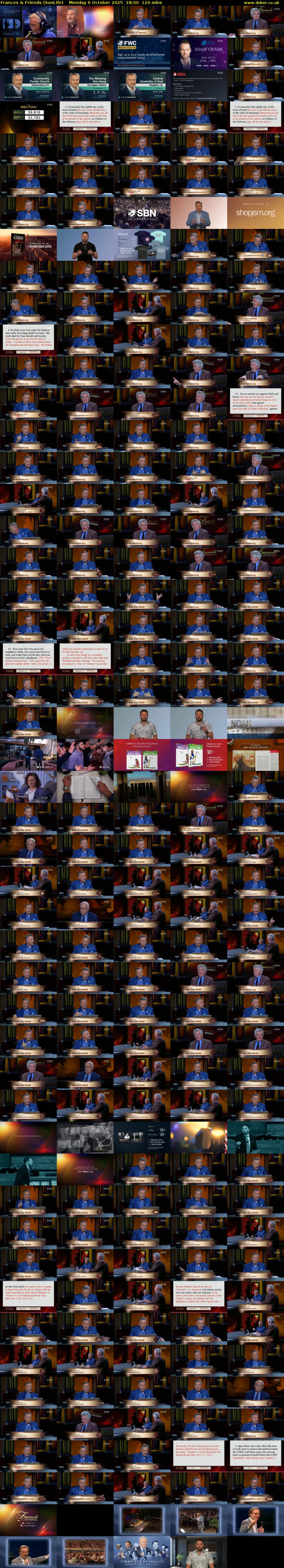 Frances & Friends (SonLife) Monday 6 October 2025 18:00 - 20:00