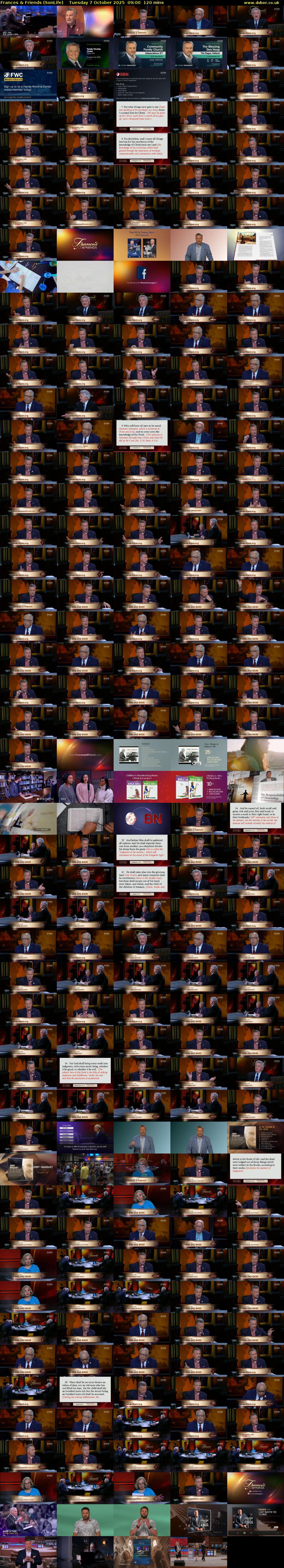 Frances & Friends (SonLife) Tuesday 7 October 2025 09:00 - 11:00