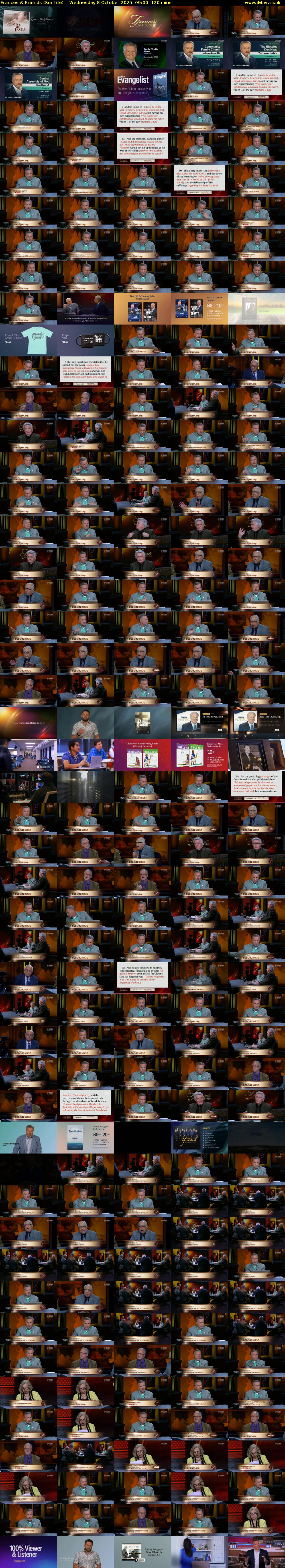 Frances & Friends (SonLife) Wednesday 8 October 2025 09:00 - 11:00