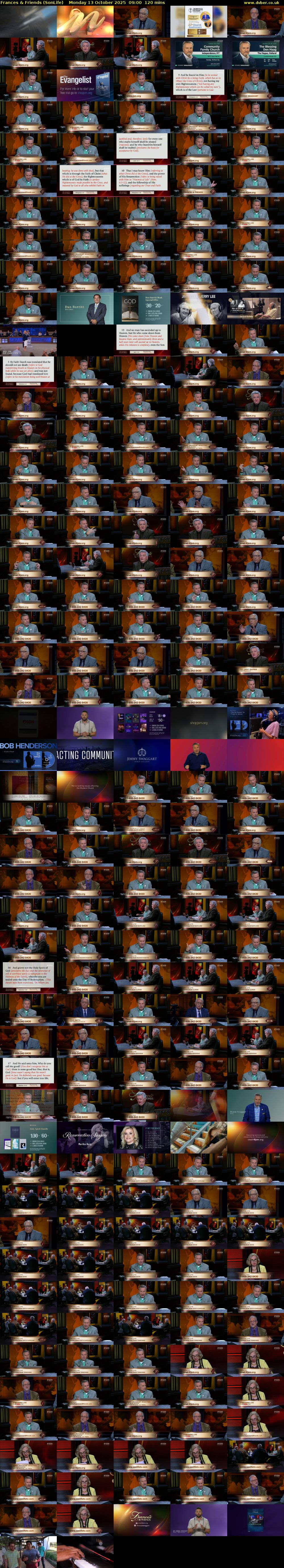 Frances & Friends (SonLife) Monday 13 October 2025 09:00 - 11:00