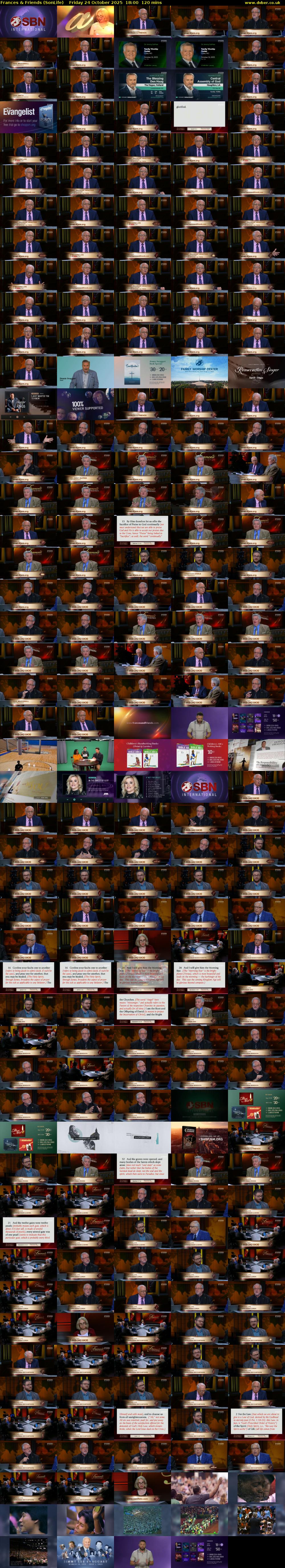 Frances & Friends (SonLife) Friday 24 October 2025 18:00 - 20:00