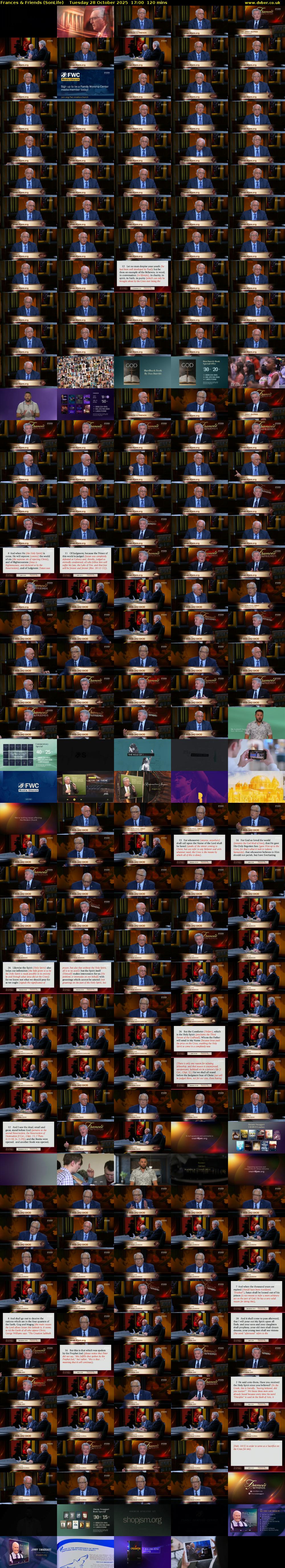 Frances & Friends (SonLife) Tuesday 28 October 2025 17:00 - 19:00