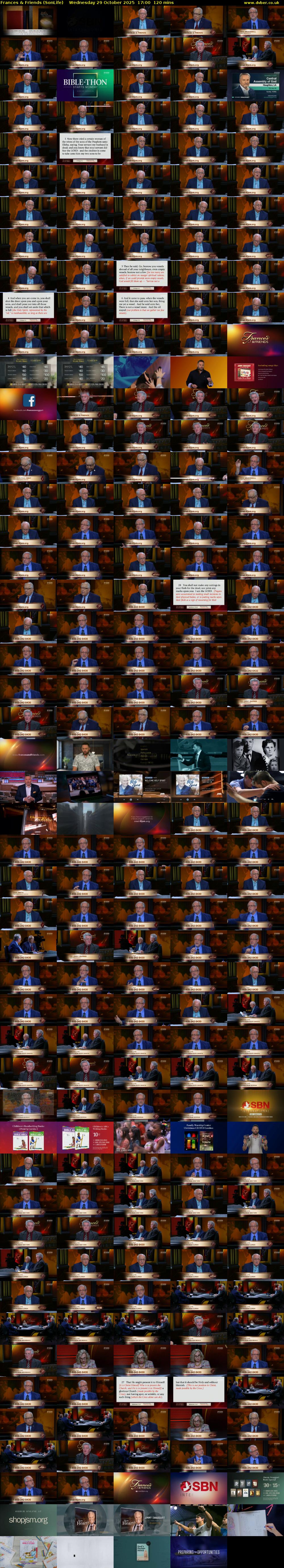 Frances & Friends (SonLife) Wednesday 29 October 2025 17:00 - 19:00