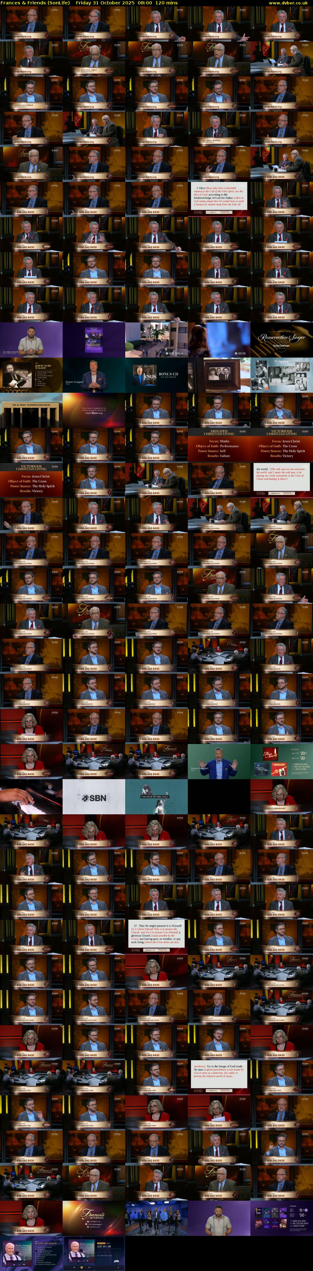 Frances & Friends (SonLife) Friday 31 October 2025 08:00 - 10:00