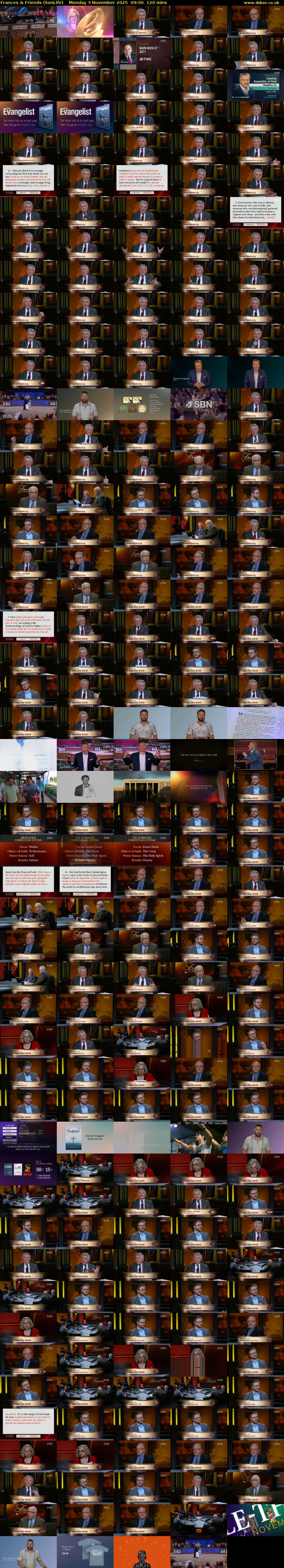 Frances & Friends (SonLife) Monday 3 November 2025 09:00 - 11:00