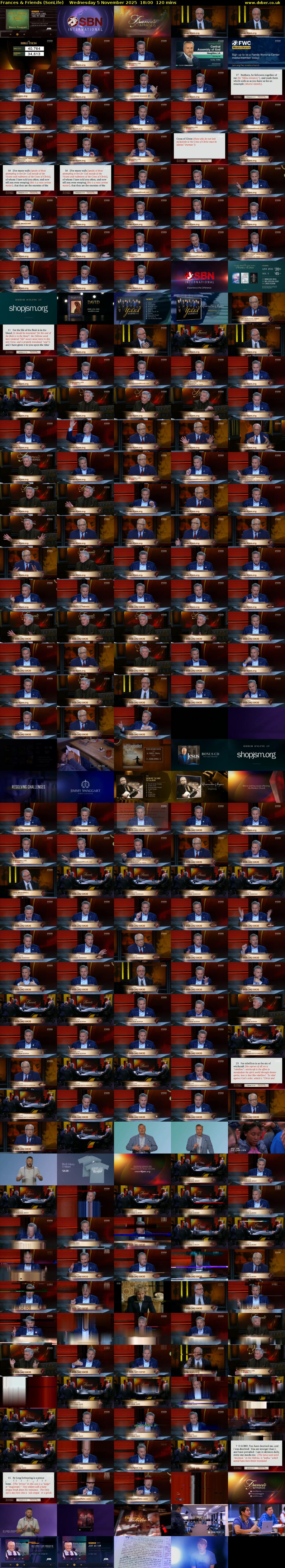 Frances & Friends (SonLife) Wednesday 5 November 2025 18:00 - 20:00