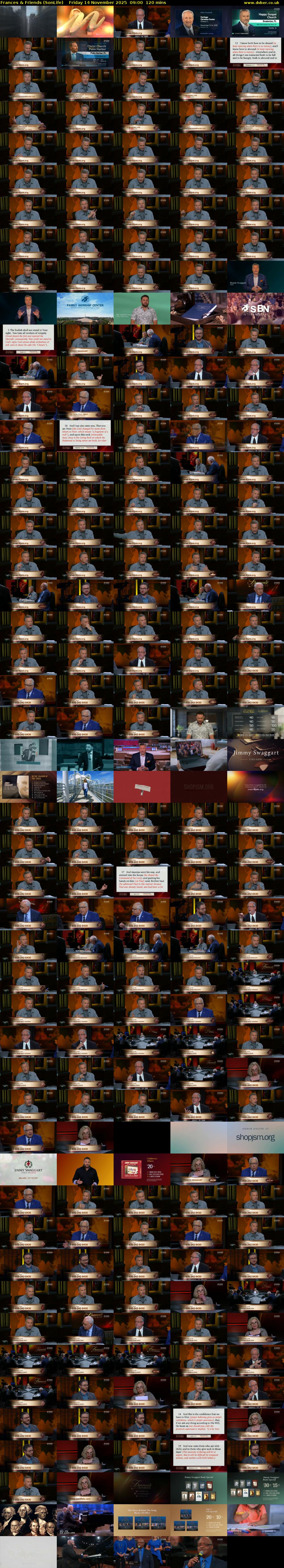 Frances & Friends (SonLife) Friday 14 November 2025 09:00 - 11:00