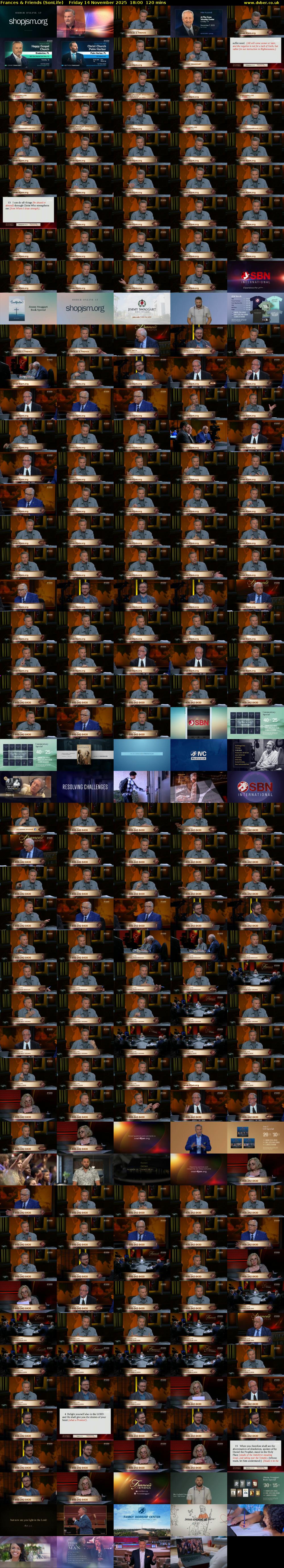 Frances & Friends (SonLife) Friday 14 November 2025 18:00 - 20:00