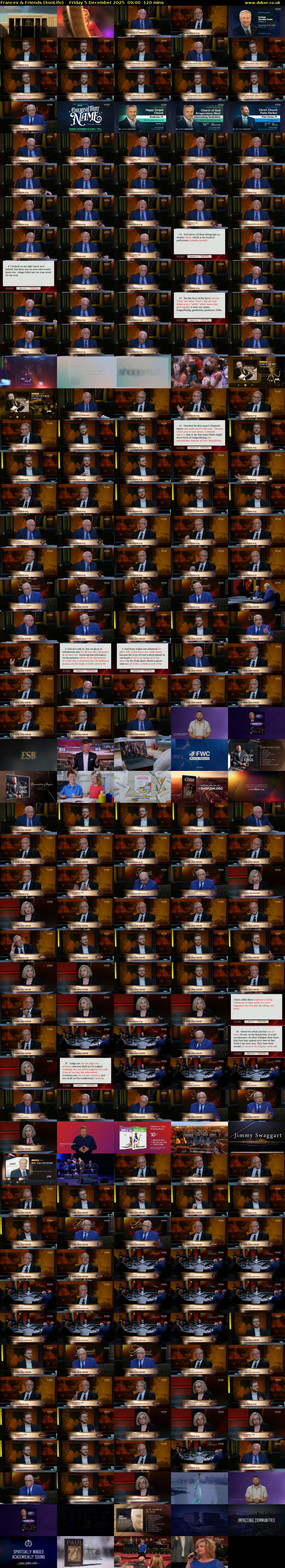 Frances & Friends (SonLife) Friday 5 December 2025 09:00 - 11:00