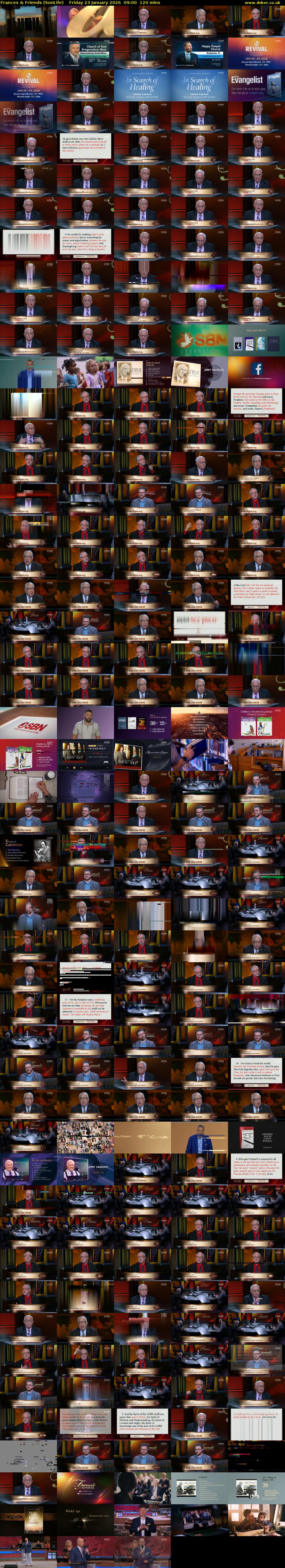 Frances & Friends (SonLife) Friday 23 January 2026 09:00 - 11:00