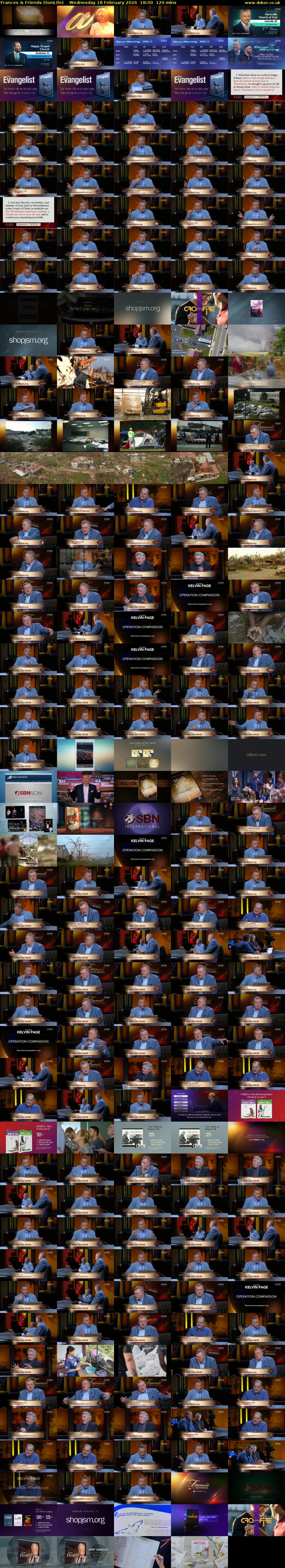 Frances & Friends (SonLife) Wednesday 18 February 2026 18:00 - 20:00