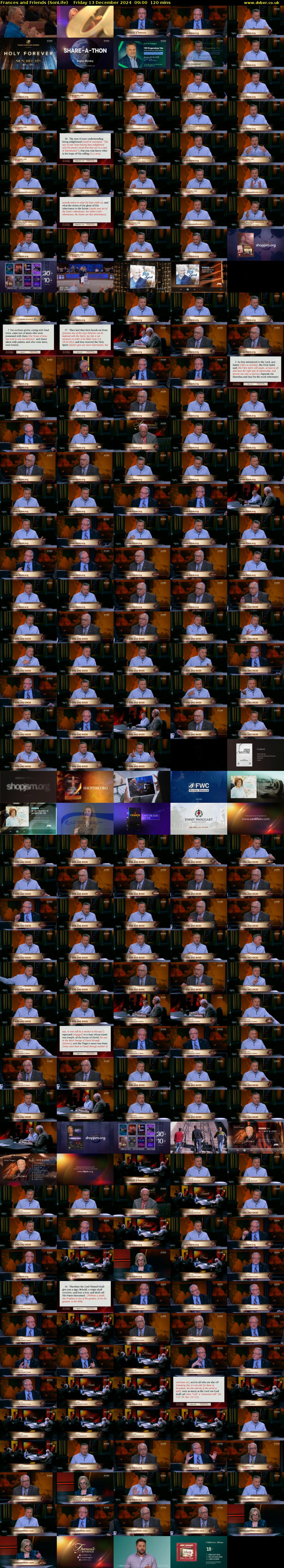 Frances and Friends (SonLife) Friday 13 December 2024 09:00 - 11:00