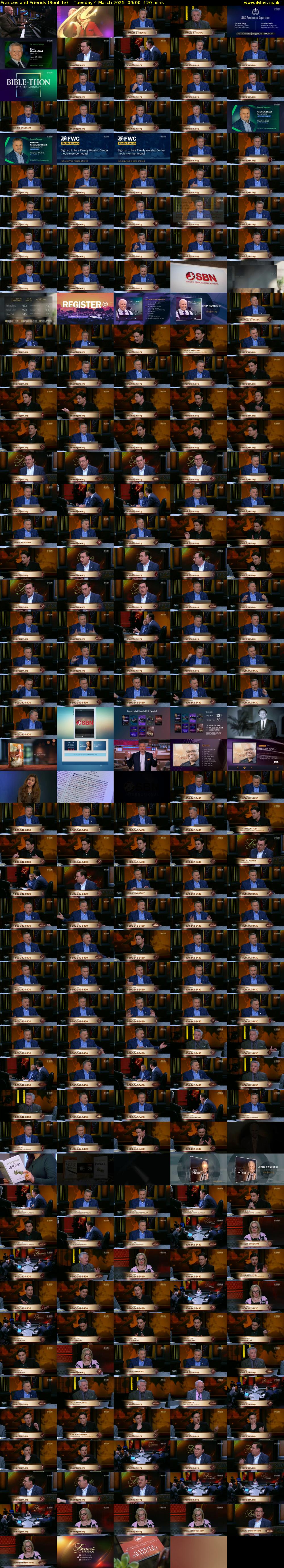 Frances and Friends (SonLife) Tuesday 4 March 2025 09:00 - 11:00