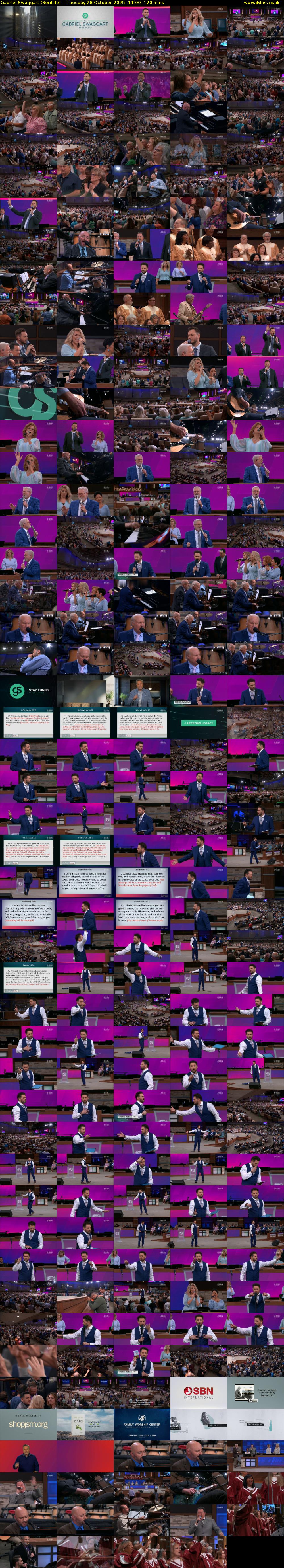 Gabriel Swaggart (SonLife) Tuesday 28 October 2025 14:00 - 16:00