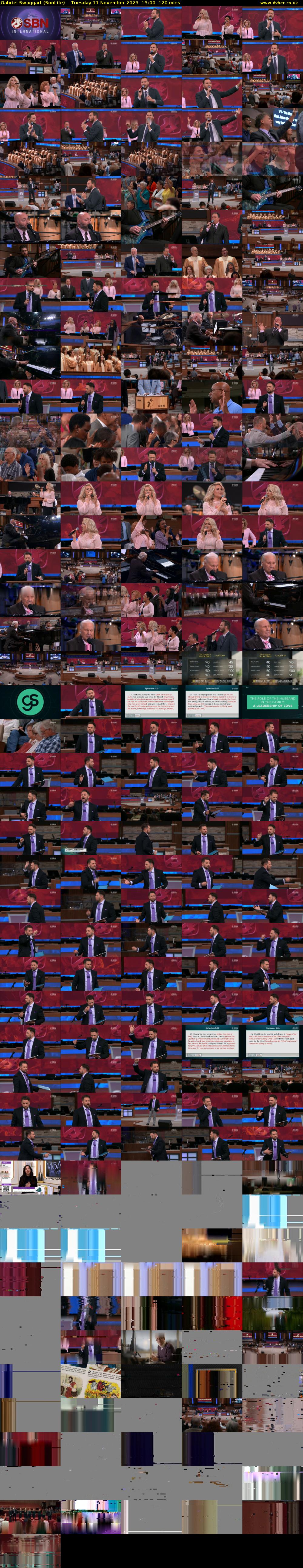 Gabriel Swaggart (SonLife) Tuesday 11 November 2025 15:00 - 17:00