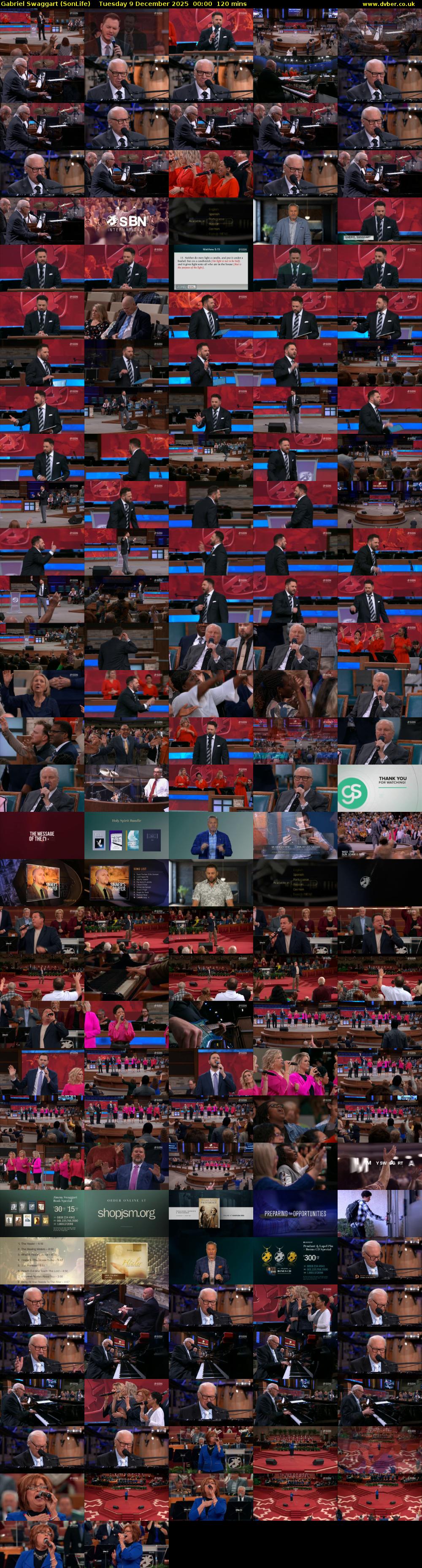 Gabriel Swaggart (SonLife) Tuesday 9 December 2025 00:00 - 02:00