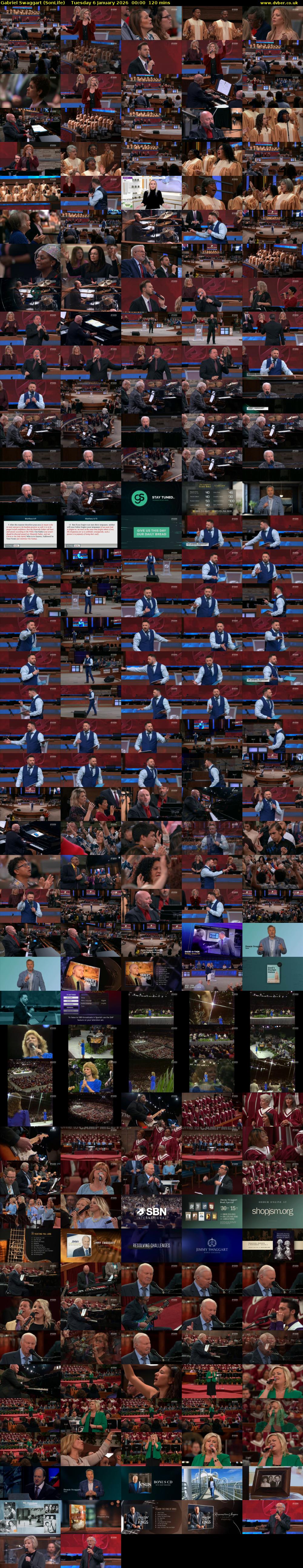 Gabriel Swaggart (SonLife) Tuesday 6 January 2026 00:00 - 02:00