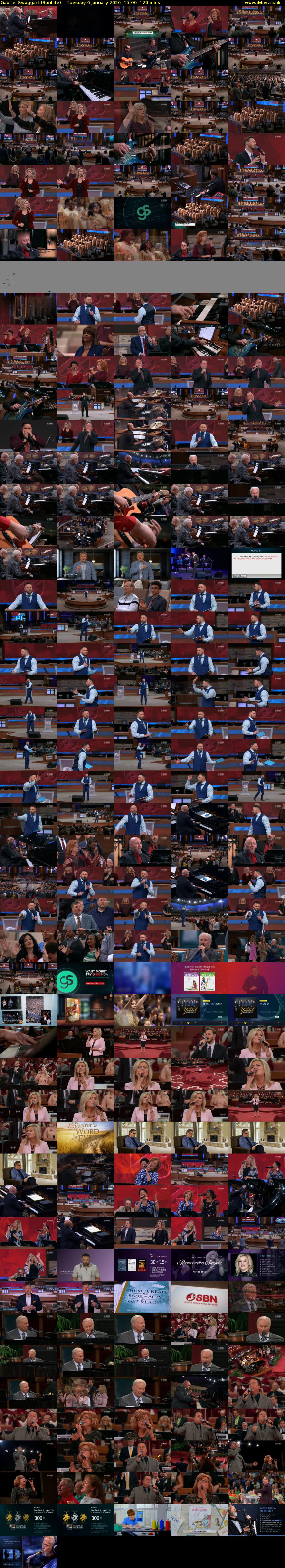 Gabriel Swaggart (SonLife) Tuesday 6 January 2026 15:00 - 17:00