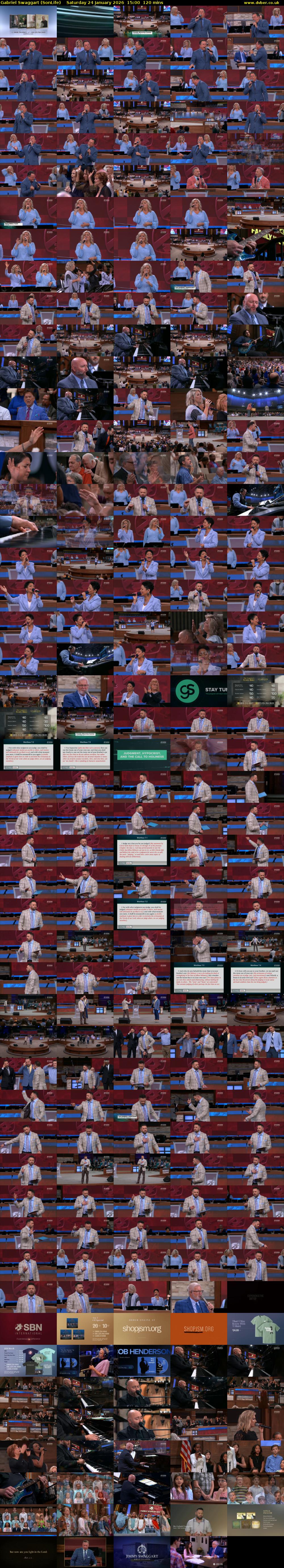 Gabriel Swaggart (SonLife) Saturday 24 January 2026 15:00 - 17:00