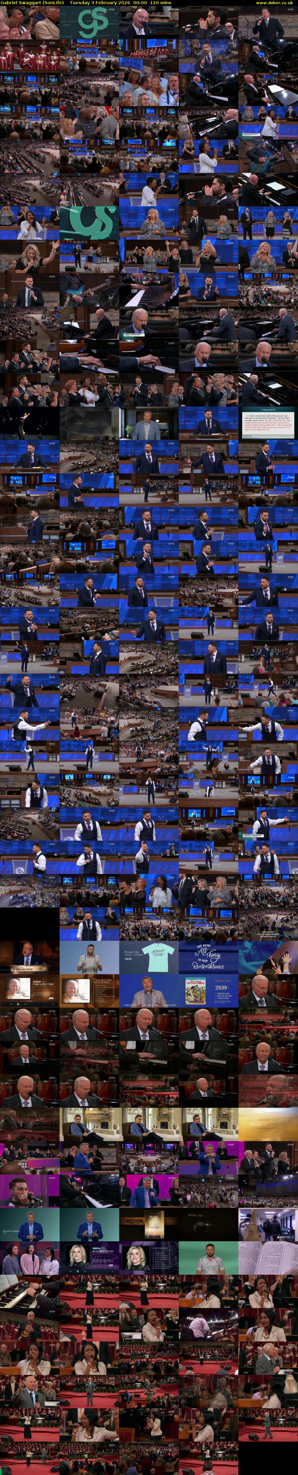 Gabriel Swaggart (SonLife) Tuesday 3 February 2026 00:00 - 02:00