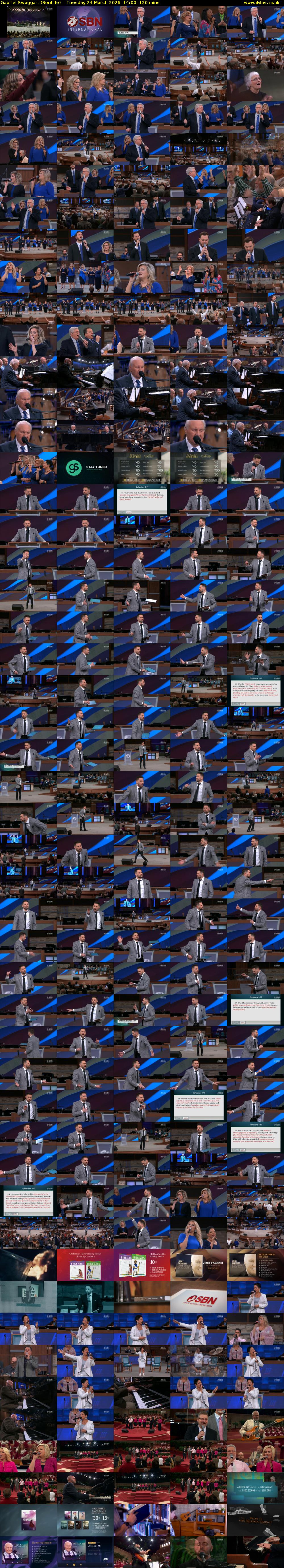 Gabriel Swaggart (SonLife) Tuesday 24 March 2026 14:00 - 16:00